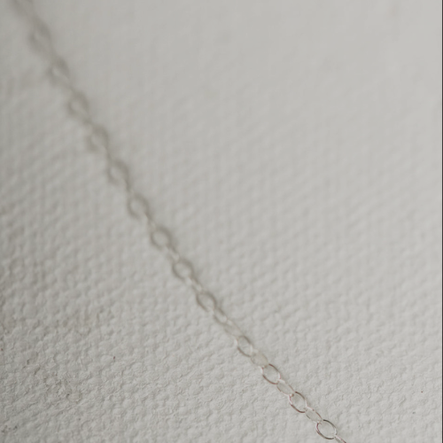 STERLING SILVER OVAL CHAIN