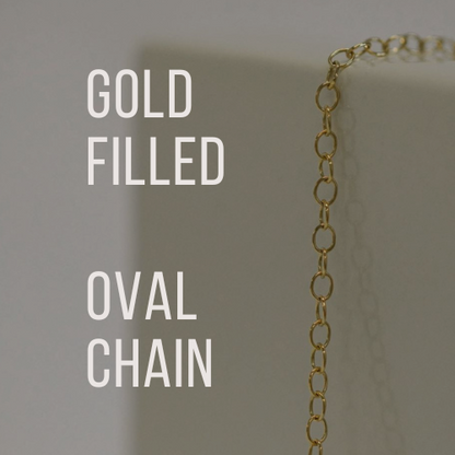 GOLD FILLED OVAL CHAIN