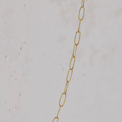 GOLD FILLED PAPERCLIP CHAIN