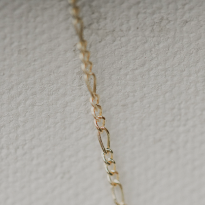 GOLD FILLED FIGARO CHAIN