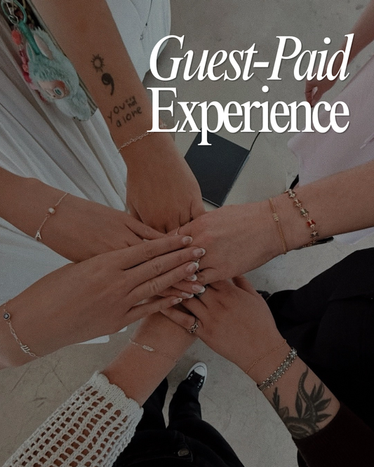 Guest-Paid Permanent Jewelry Experience