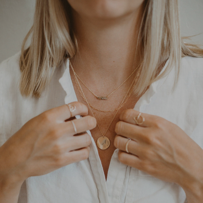 GOLD FILLED PAPERCLIP CHAIN